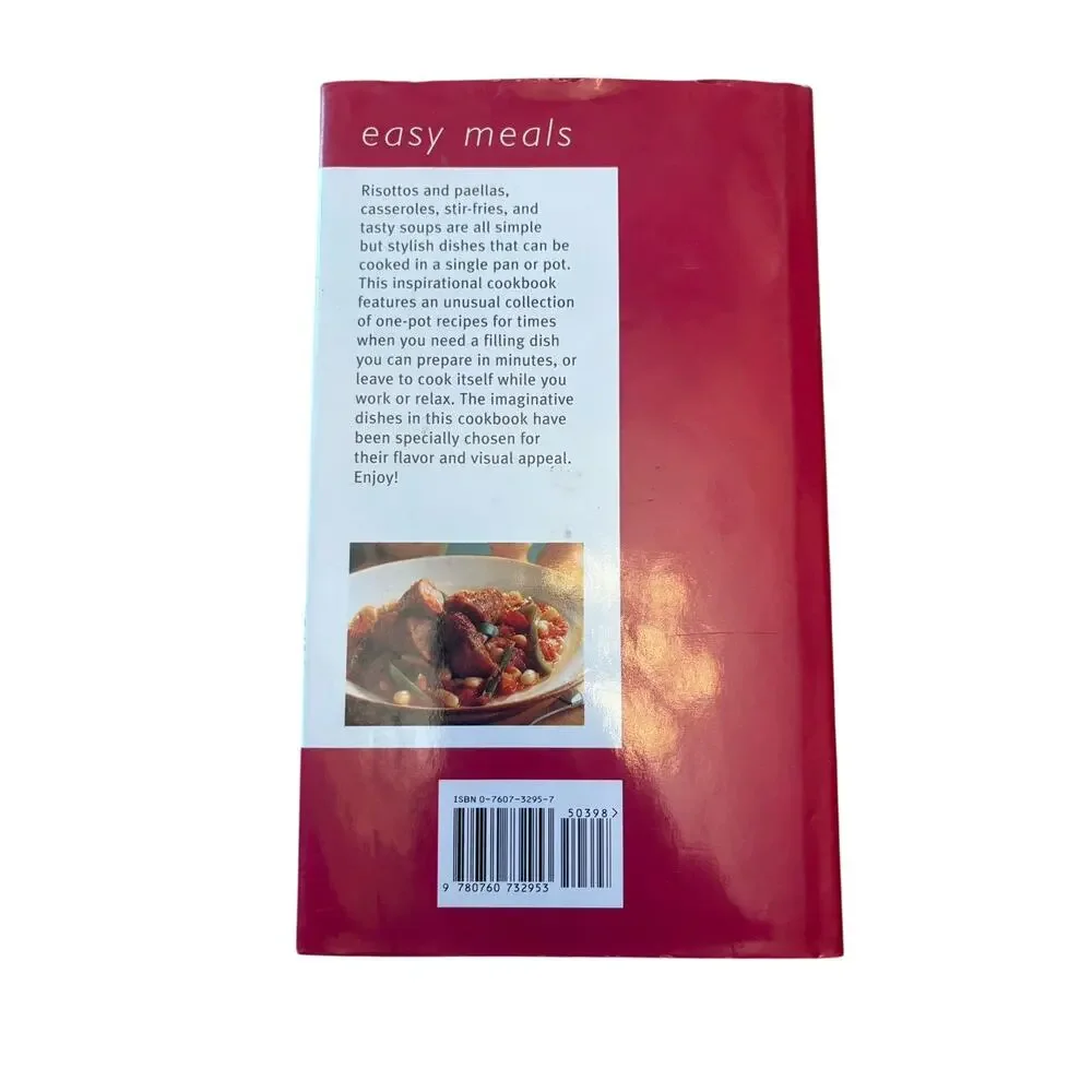 One Pot Easy Meals Hardcover Contains Soups Appetizers Main Meal